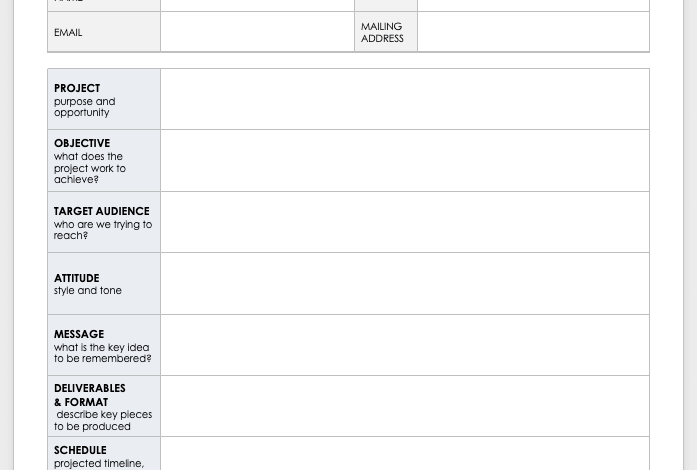 Content Brief Template: Eliminate Friction for Writers