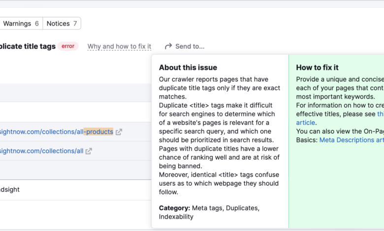 Fix Duplicate Title Tags at Scale With Smart Automation 20 Fix Duplicate Title Tags at Scale With Smart Automation