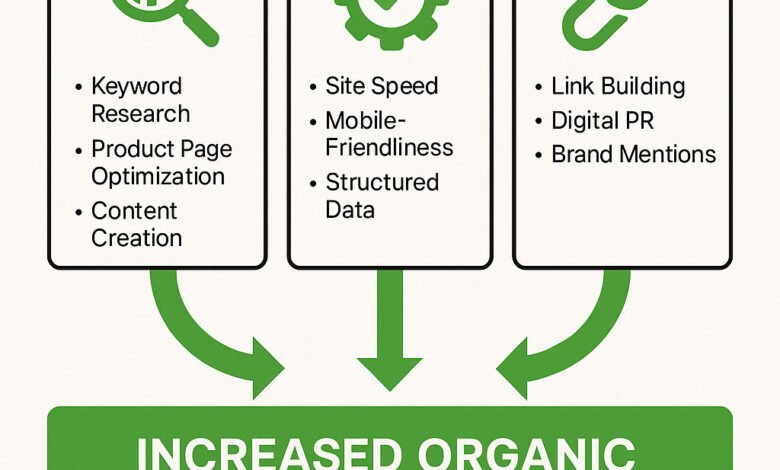Shopify SEO keyword placement: Technical Map for Stores